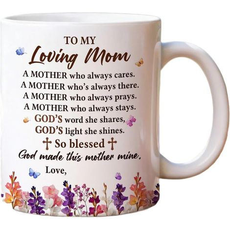 Mug à thé en céramique - 330 ml Mug pour café,Tasse de Bureau - Idéal pour la maison, le bureau, le salon, la salle à manger, un cadeau pour la (1/5)