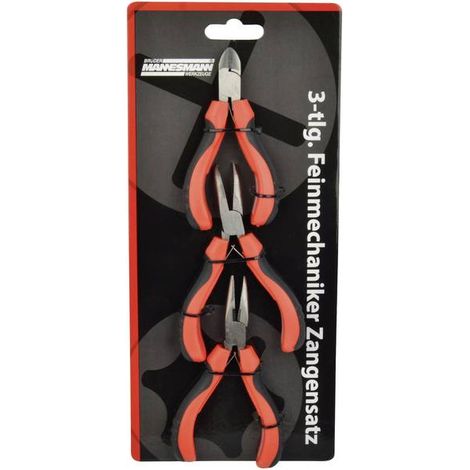 Brüder Mannesmann M10850 Officina e meccanica Kit pinze 3 parti