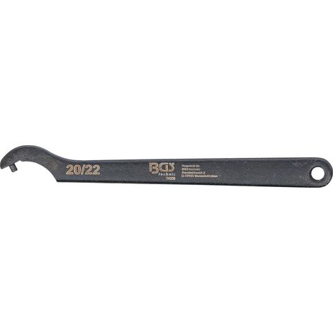 Cle À ergot À tenon din1810b - dtail : 20 - 22 mm