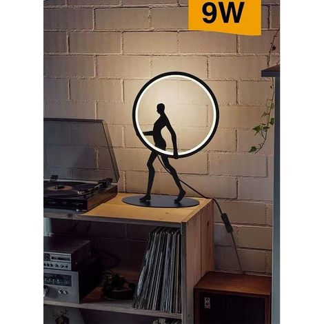 Lampada Da Tavolo 9w Led Hours Luce 3000k 4000k 6500k D02-n (1/5)