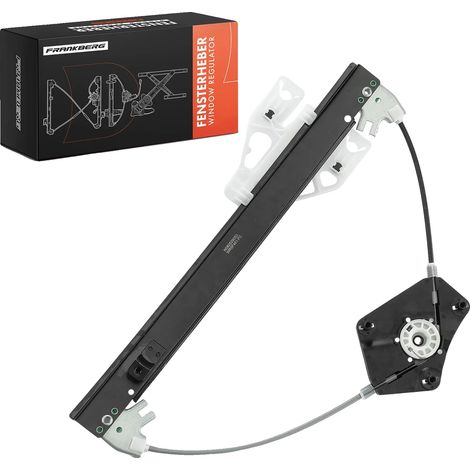 Alzacristallo elettrico, realizzato in plastica ad alta resistenza, compatibile con SEAT Leon ST (2012-2020), dimensioni standard OEM, 4 porte (1/5)