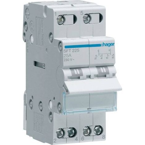Interruptor modular I0II 25A 2P SFT225