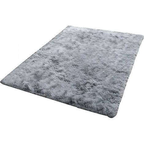 Tapis shaggy, 120 x 160 cm, doux et moelleux, idéal pour la décoration du salon. (1/5)