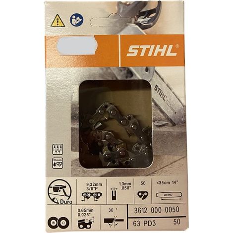 Enlaces STIHL PICCO DURO3 36120000050 - 44 piezas - 3/8"P - 1,3mm (1/2)