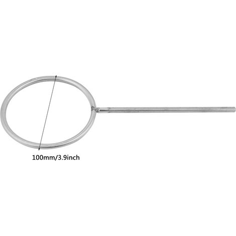 Laborstativ aus Edelstahl, 100 mm geschlossener Ring (1/5)
