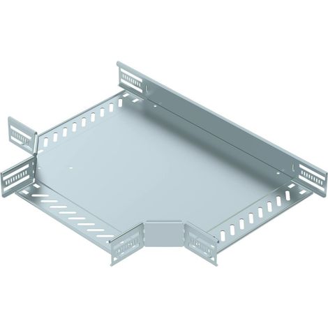 OBO Bettermann Raccordo a T per canalina portacavi, orizzontale 60x300 acciaio zincato a nastro, 6038106