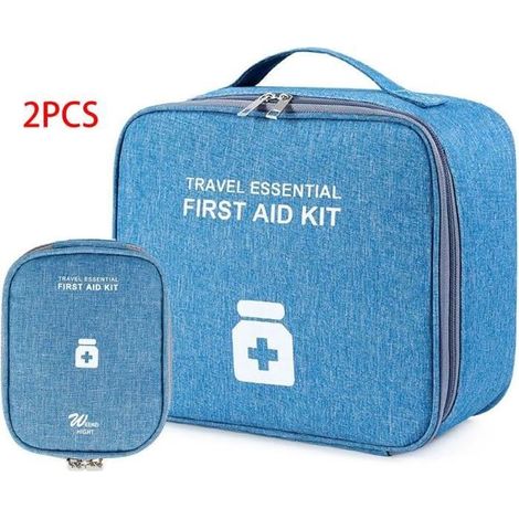Online Store - Trousse de Secours,Sac d'urgence,Sac médical,Trousse de Premier Secours Vide,Sac à Médicaments,pour médecins,infirmières,extérieur (1/4)