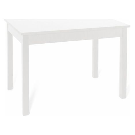 Tavolo rettangolare Firenze 110x70 colore bianco frassinato (1/2)