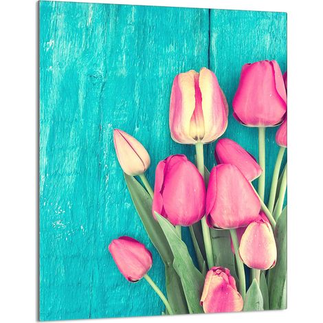 Glasschneidebrett 40x52 Tulpen (1/5)