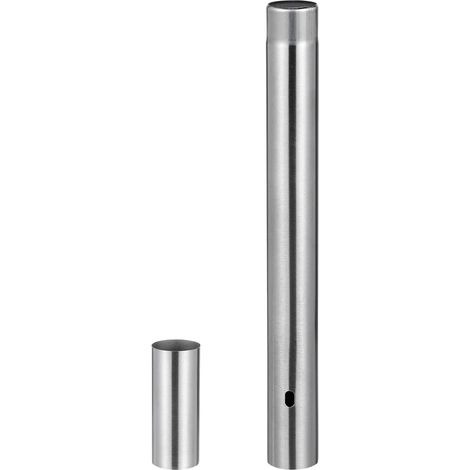 Tube à diplôme en acier inoxydable argenté pour une organisation optimale des documents et (1/5)