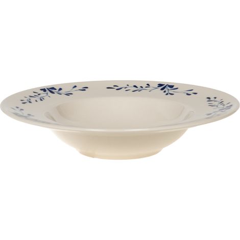 Table Passion - Assiette à pâtes Appoline bleue 27 cm (lot de 6) (1/4)