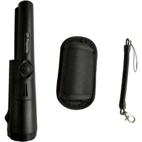 Détecteur de matériaux,Détecteur de Métaux EDF,Pointeur GP Étanche,Haute Sensibilité- Black[D4314]