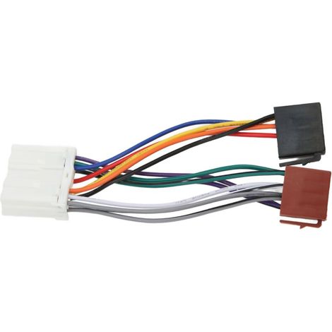 Remplacement d'adaptateur de lecteur CD Flexible en plastique de faisceau de cblage Radio ISO pour MITSUBISHI Lancer Pajero (1/5)