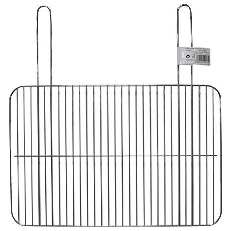 Grill somagic grille simple rechteckig Stahl verchromt 60x40 cm