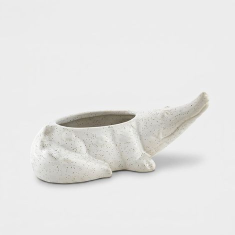 Porte-plante décoratif en céramique Coccodrillo Mediterraneo (1/2)