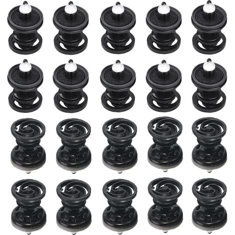 Kit de 20 fixations intérieures pour portes auto – clips plastique résistants avec outil de démontage inclus (1/5)