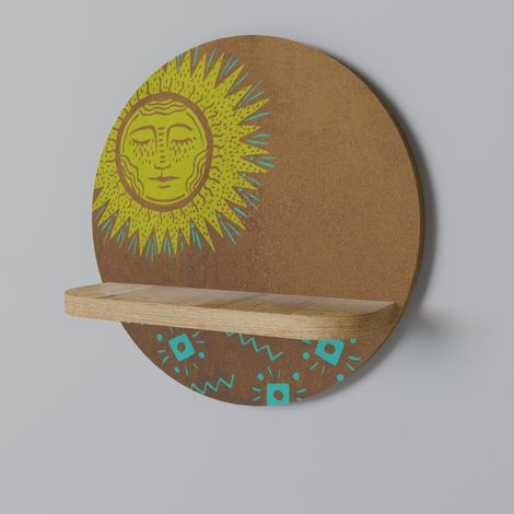 SUNSHINE PRAISE Rundes Regal (1/5)