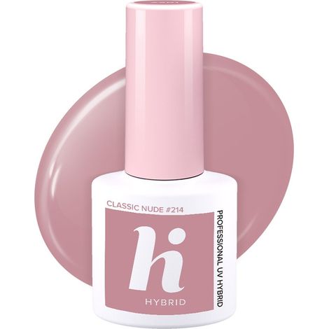 Smalto per unghie ibrido Hi Hybrid 214 Classic Nude