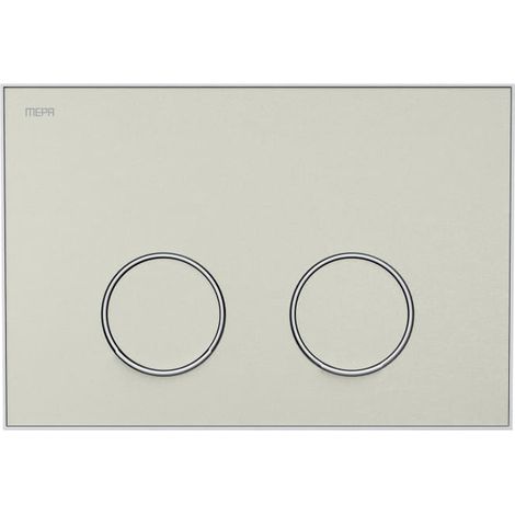MEPA Frame Betätigungsplatte 2-Mengen Spültechnik (1/2)