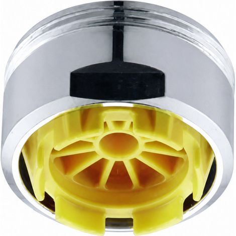 NEOSTRAHL Aeratore clinico giallo maschio 24x100 7,5 a 9L/min.
