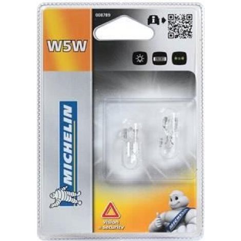 MICHELIN 2 ampoules W5W 12V