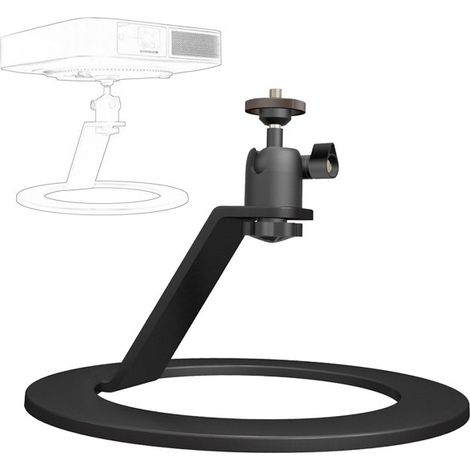 Projector stand, black bedside table stand, desktop projector stand, metal tray stand (1/5)