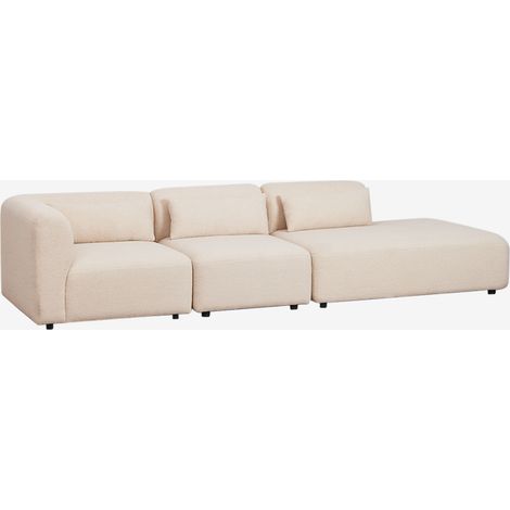 SKLUM 3-teiliges modulares Ecksofa Fogler mit Chaiselongue rechts                                   