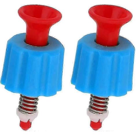 Lot de 2 soupapes de décharge de sécurité pour arroseur de jardin, compresseur d'air, compatible avec les pulvérisateurs à dos de 3 l/5 l/8 l - couleur aléatoire (1/5)