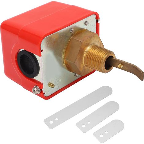 Interrupteur de débit d'eau à palette, contacts SPDT en laiton, 15 A, pour climatisation centrale 220 V CA.
