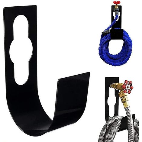 garden Hose Hook Garden Watering Telescopic Sprinkler Head Water Hose Storage Rack Winder Rack For Hanging Water Hoses,wall Mounted Hose Holder (1/5)