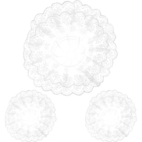 de 3 supports pour bouquets de mariée en plastique et (1/5)