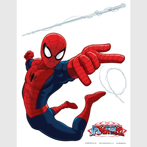 Sticker - Marvel Spider-Man - 65x85 cm (1/4)