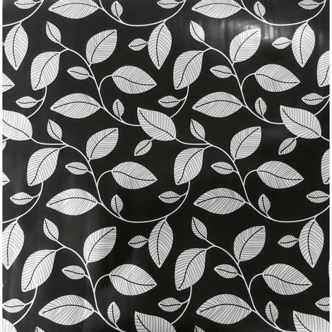 Adhésif décoratif à motifs feuilles (1/3)