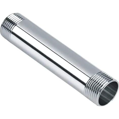 1 pièce de raccords de tuyau en acier inoxydable, raccord de tuyau fileté mâle pour tuyau d'air, tuyau d'eau, tuyau de carburant (DN25 1" 200 mm) (1/5)