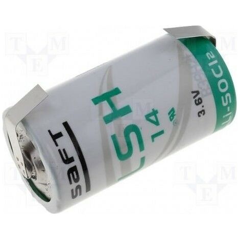 Saft batteria al litio LSH14 CNR Li-SOCl2 3,6V mezzatorcia C allarme GPS