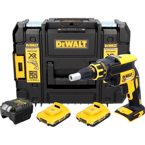 DeWalt DCF 620 D2T Visseuse pour cloisons sèches sans fil 18 V 30 Nm Brushless + 2x batterie 2,0 Ah + chargeur + TSTAK (1/5)