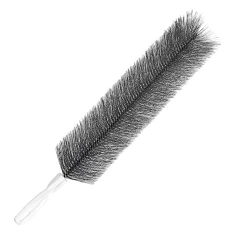 Brosse de nettoyage pour ventilateur, plumeau pliable, réutilisable et lavable, pour climatiseur domestique, grilles d'aération de voiture, stores et rideaux. (1/5)