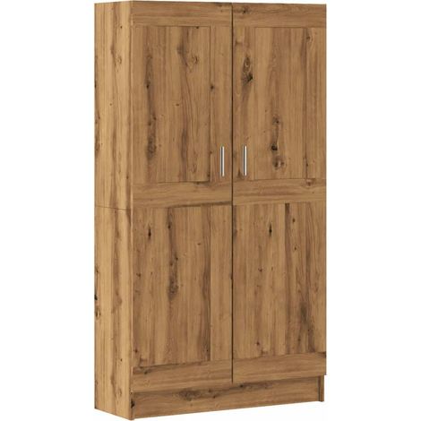 Maison Exclusive - Libreria Rovere Artigianale 82,5x30,5x150 cm Legno Multistrato