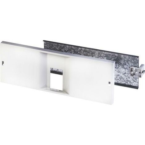 Scame kit scatolato easybox l= 460 mis.2/3 pannello asolato completo di piastra di fondo