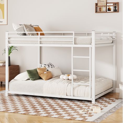 Bett Bettgestell platzsparend 140x200 Metall Etagenbett OKMYHOME (1/5)