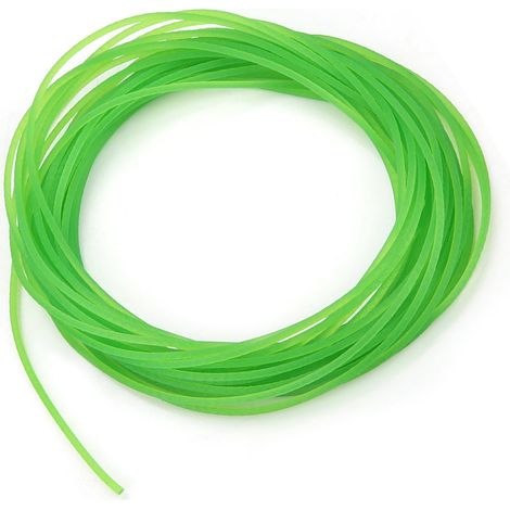 Grüner, rauer PU-Polyurethan-Rundriemen für Antriebstechnik (2 mm 10 m) (1/5)
