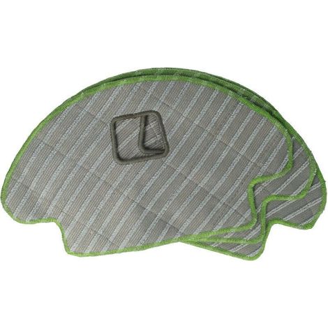 3 Lingettes Microfibre pour Sol Parquet et Carrelage Compatible avec Robot Aspirateur Laveur Roomba Combo (1/5)
