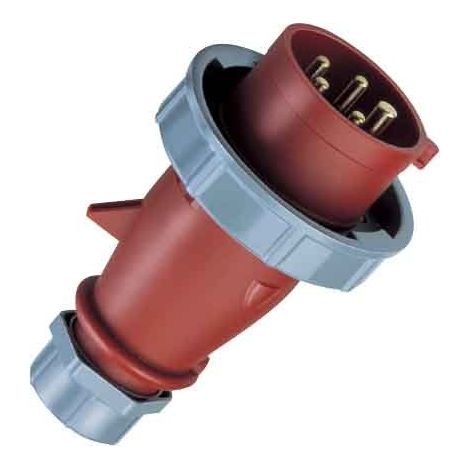 MENNEKES 288 AMV-TOP TOMA DE CUERPO MONOPARTE, PROTECCIÓN IP 67, 6 HORAS PUESTA A TIERRA, 5 P LES, CORRIENTE 16 A, 400 V, ROJA