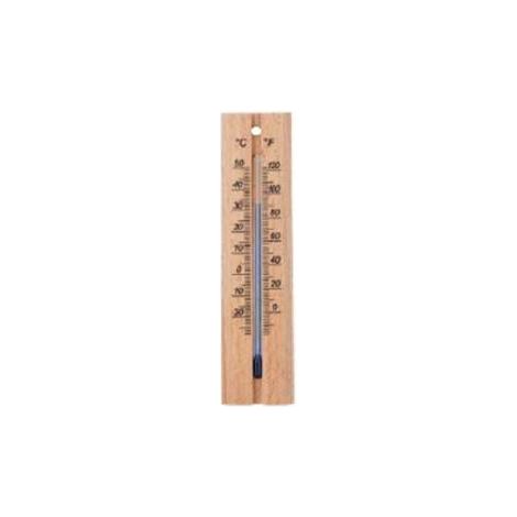 TERMOMETRO IN LEGNO DA PARETE MAURER - CF. BLISTER