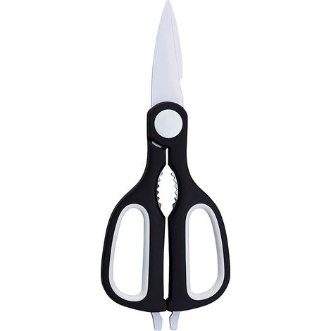 Schere 21,3 cm Edelstahl Schwarz-Weiß Cook SG-7285 San Ignacio (1/2)