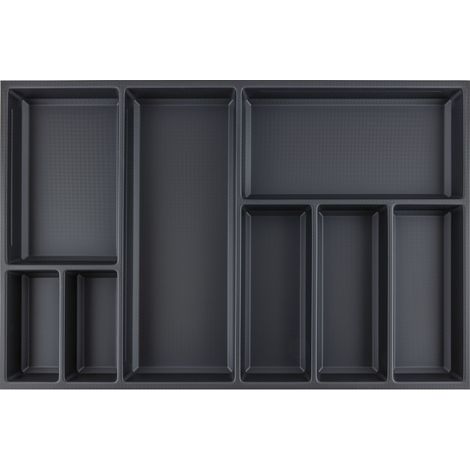 Agoform Besteck Organizer Sky Besteckeinsatz 720x53x473 Kunststoff schwarz (1/4)