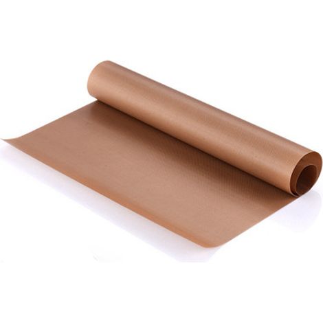 Papier sulfurisé brun antiadhésif huilé, résistant à la chaleur, pour la cuisson au four, usage domestique et pâtisserie, 40 x 30 cm / 15,8 x 11,8 pouces (1/5)