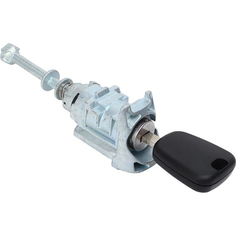 Barillet de serrure de porte avant gauche en cuivre pour Citroen C5 2008-2015, cylindre de verrouillage de portière remplacement (1/5)