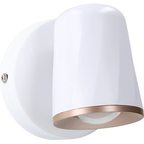 Forlight Adri - Projecteur LED et 546lm avec Blanc Chaud 3000K. Structure en Acier. Coloris Blanc (1/5)