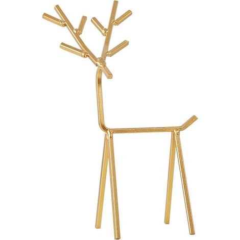 Porte-bijoux Fawn, bijoux standard pour boucles d'oreilles, bagues, colliers, 23 15 7cm (1/5)